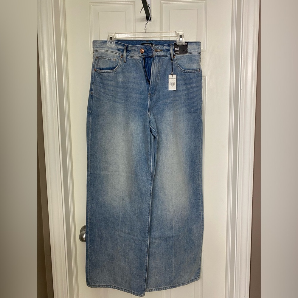 Express wide leg jeans